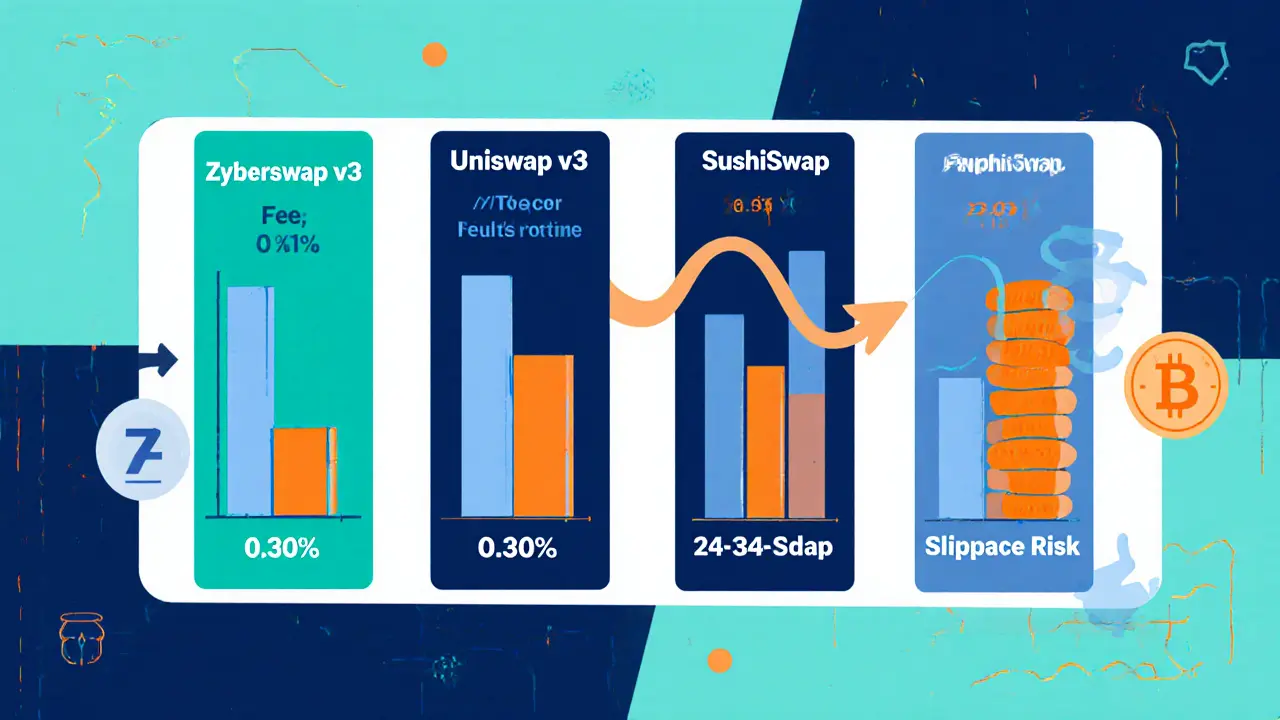 Fee Structure Compared to Other DEXs