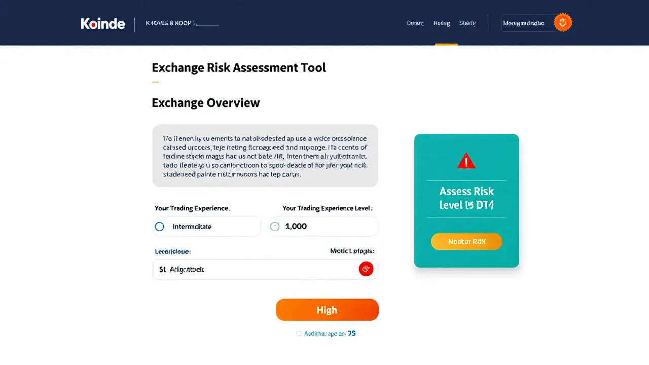 Koinde Crypto Exchange Review - Safety, Fees, and Who It’s Best For