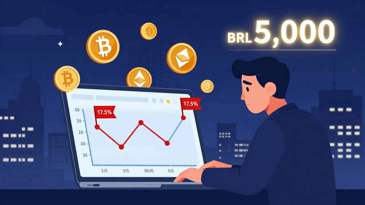Brazilian Cryptocurrency Tax Treatment: 17.5% Flat Rate Explained
