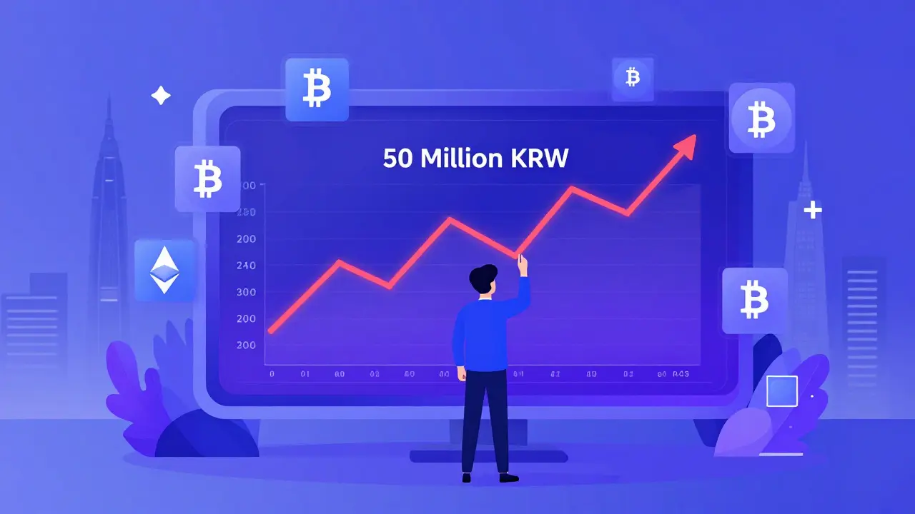 South Korea Crypto Tax: 20% Capital Gains on Gains Over 50 Million KRW (2027 Deadline)