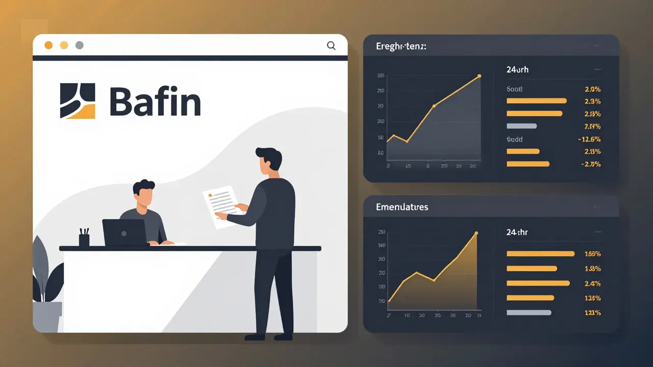 Split-screen digital illustration of crypto firm compliance and real-time regulatory monitoring.