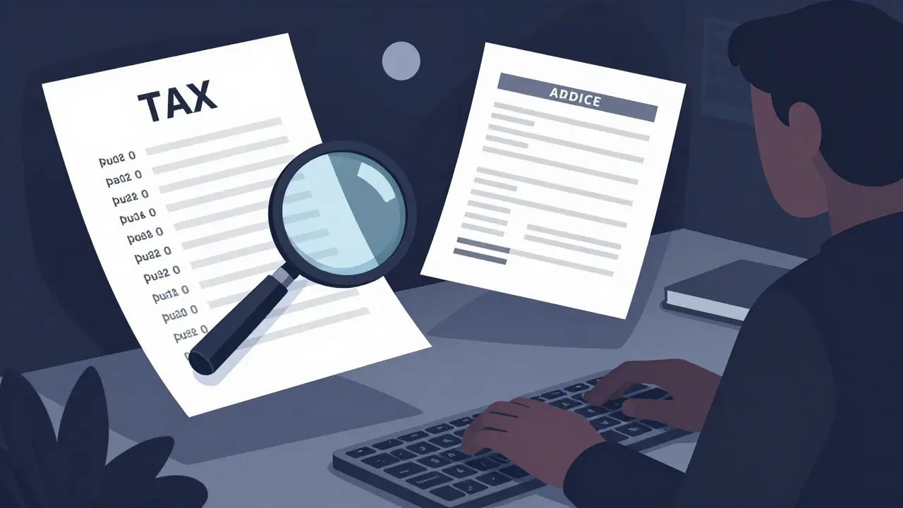 Tax document and handwritten hashes above empty audit report, symbolizing manual tracking.