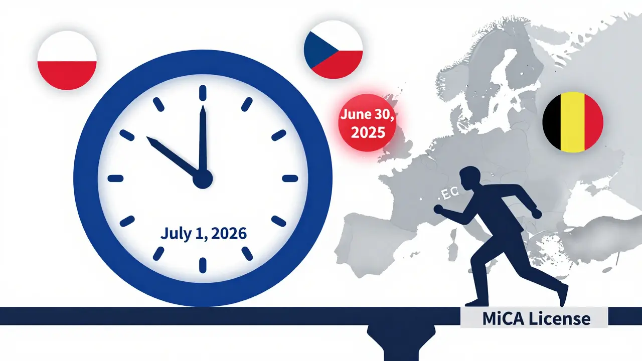 Transition Periods for EU Crypto Businesses Under MiCA: What You Need to Know by 2026