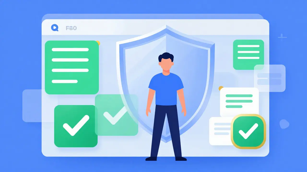 Secure crypto airdrop interface with verification shield