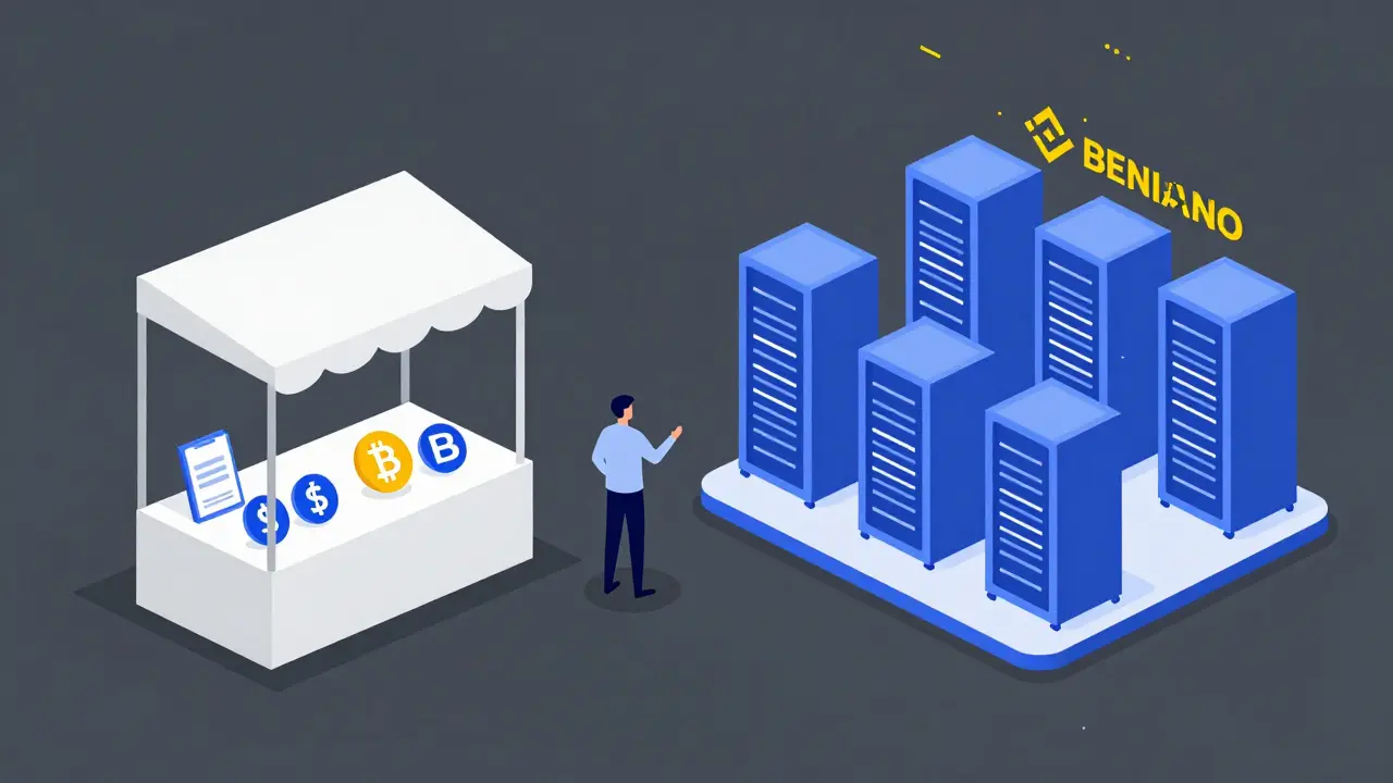 Comparison of simple P2P vs complex centralized trading