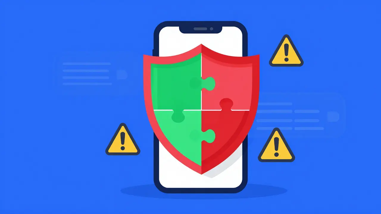 Security shield protecting a mobile crypto claim transaction