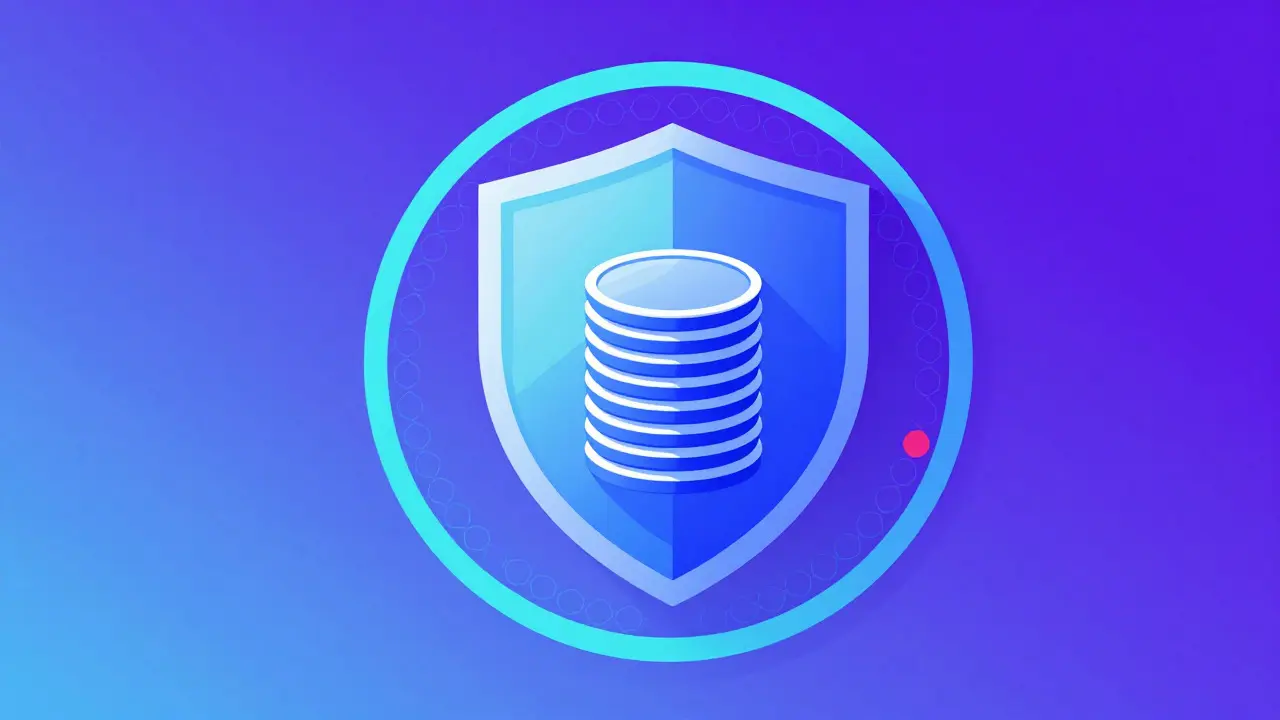 Double-layered vector shield protecting digital assets