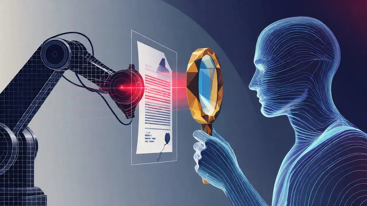 Human light figure finding flaws missed by robotic code scanners